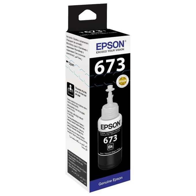 Epson Bouteille D'encre Epson 673 Noir - 70ml