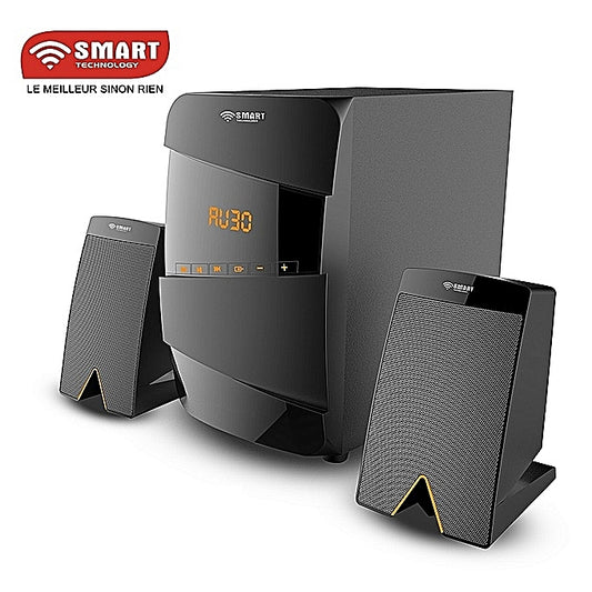 SMART TECHNOLOGY Système Audio Avec Haut-parleur Multimédia FM Radio /USB/SD Card/MP3 - STHB-4228M - Noir