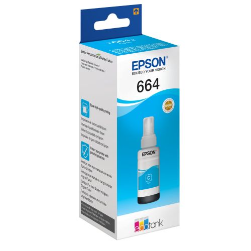 Epson Bouteille Epson 664 Bleu - T6642