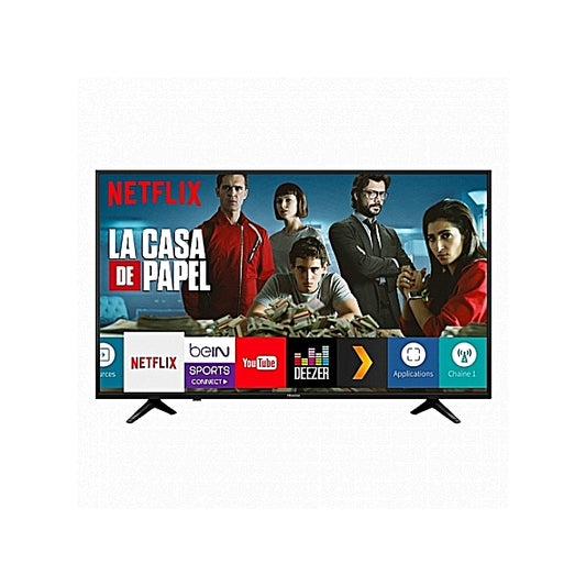 HISENSE TV LED - 39 Pouces - HD -Noir + 12 Mois De Garantie