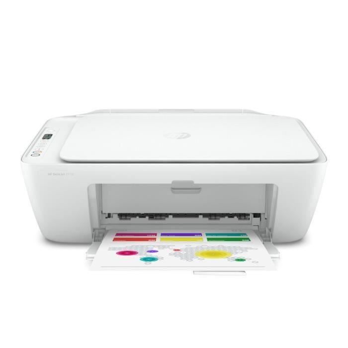 IMPRIMANTE Hp jet Printer 2710 / 2720 - Wifi - Impression - Photocopie - Scanner - Blanc