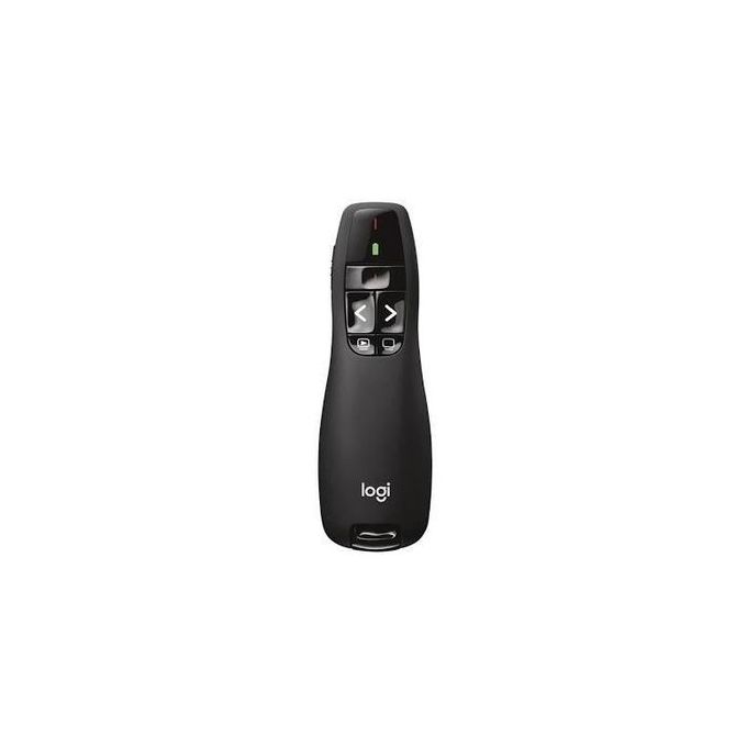 Logitech Pointeur Laser Sans Fil Logitech R400 - Télécommande De Présentation - Noir