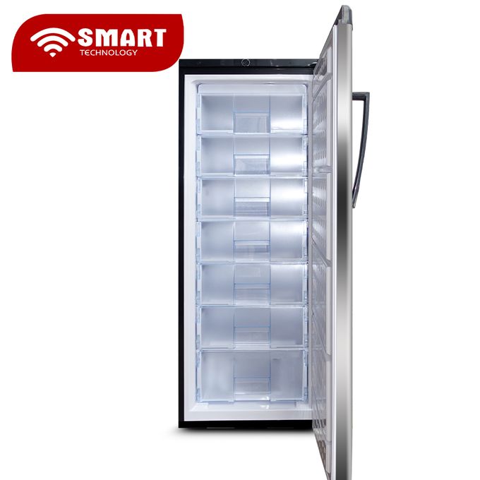 Congélateur Vertical SMART TECHNOLOGY  STCD-355 - 310 Litres - Gris - 12 Mois Garantie