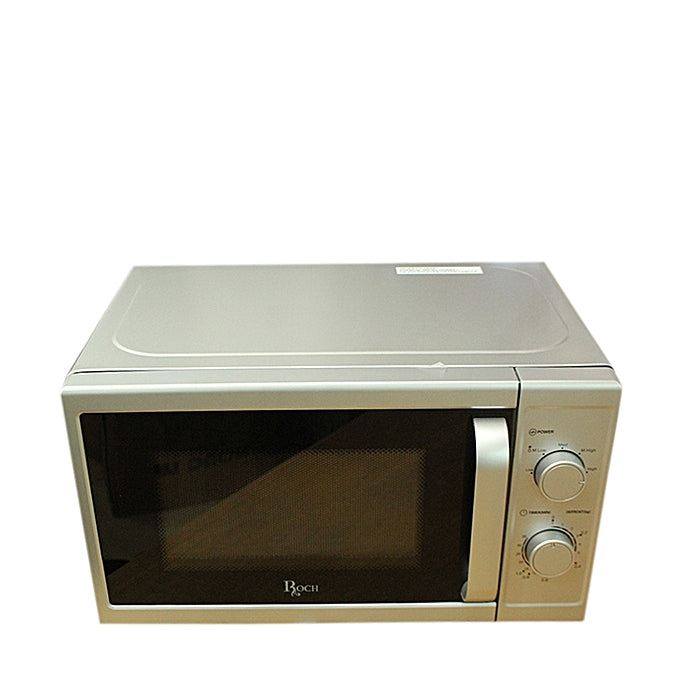 ROCH Four à Micro-Onde 20L - RMW-20LM7C-A (S) - Gris, vue de profil