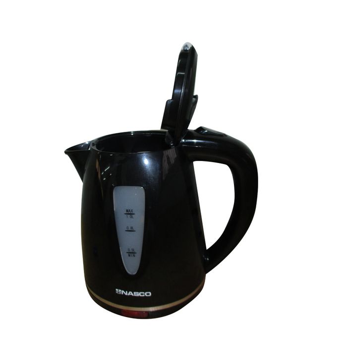 Bouilloire Nasco - KEC-1003 - 1 Litre - 1000-1200 W - Noir