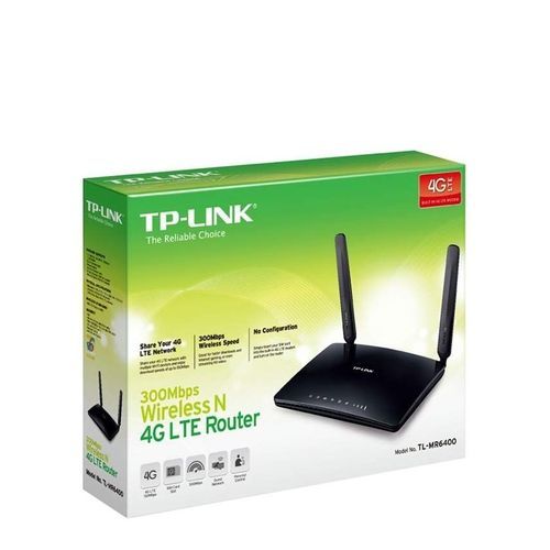 TP-Link Routeur - MR6400 - 4G /LTE - Wi-Fi - N 300M - Noir