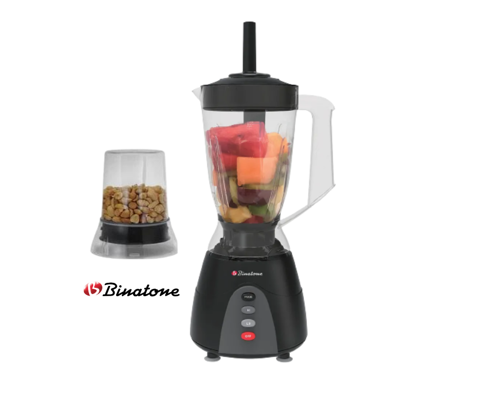 Binatone Blender - Mixeur BLG-452 - 350 W -1.5 Litres - Noir