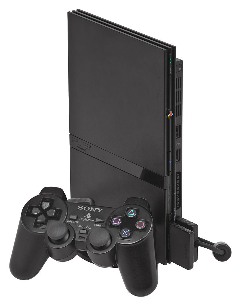 Console PS2 Slim + 1 manette et 17 jeux