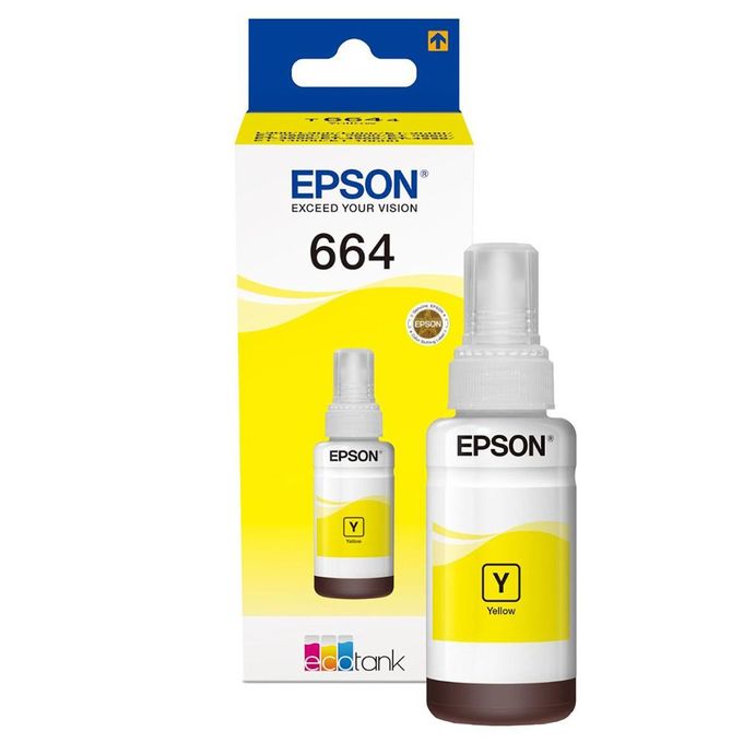 Epson Bouteille Epson 664 Jaune - T6644