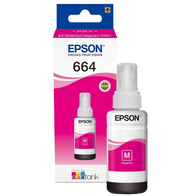 Epson Bouteille Epson 664 Magenta - T6643