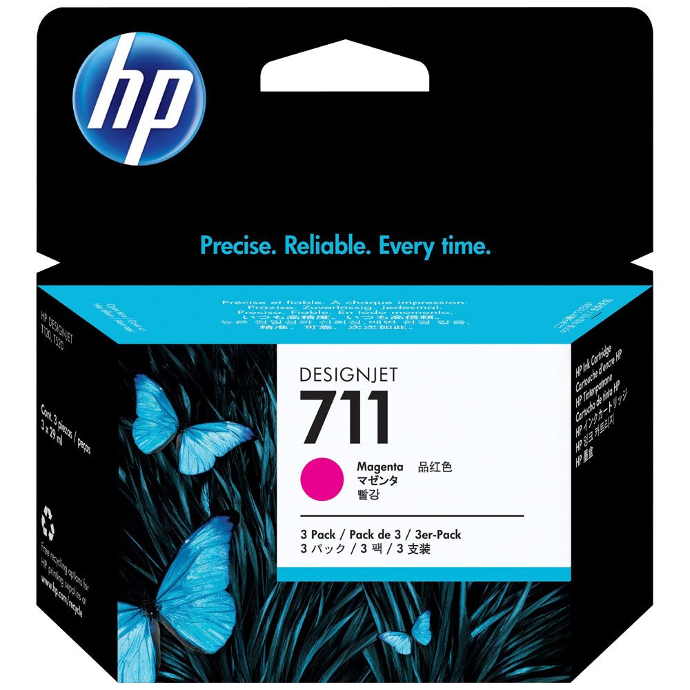 Hp Cartouche D'Encre HP 711 - Couleur