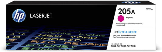 HP 205A CF533A Toner Magenta Authentique pour HP Color LaserJet Pro M180 / M181