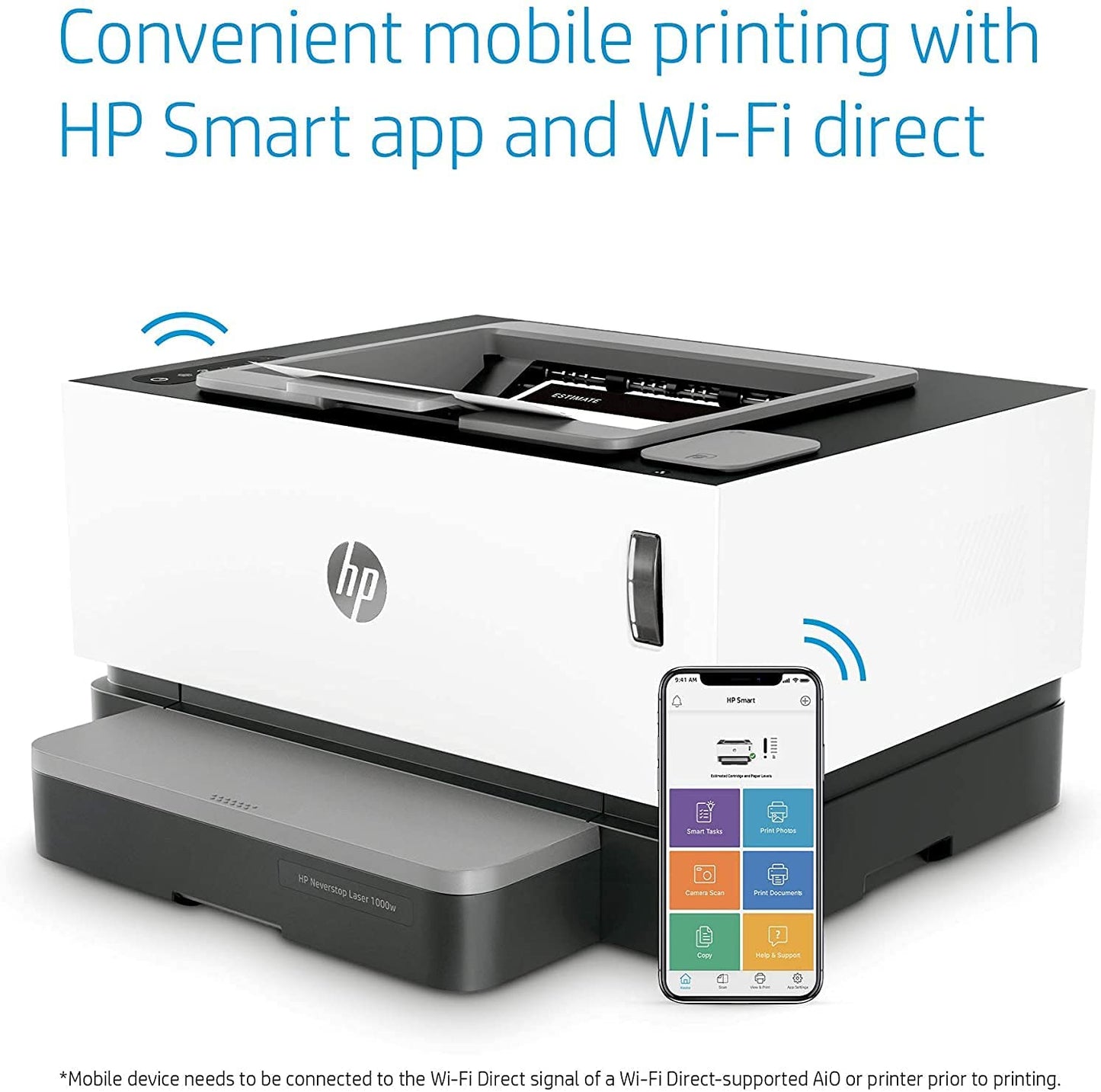 HP Neverstop Laser 1000w 600 x 600 DPI A4 WiFi