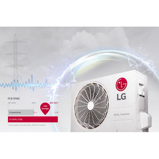 LG Split LG 2 CV /18000 Btu Dual Inverter / JUSQU'A 70% D'ECONOMIE D'ENERGIE / AVEC KIT D'INSTALLATION