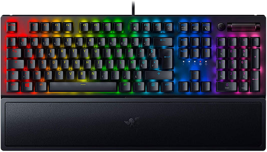 Razer BlackWidow V3 (Green Switch) - Clavier de Jeu mécanique sans Fil avec éclairage RGB (Technologie Razer Hyperspeed Wireless, Switchs mécaniques Verts Razer) Clavier AZERTY - Noir