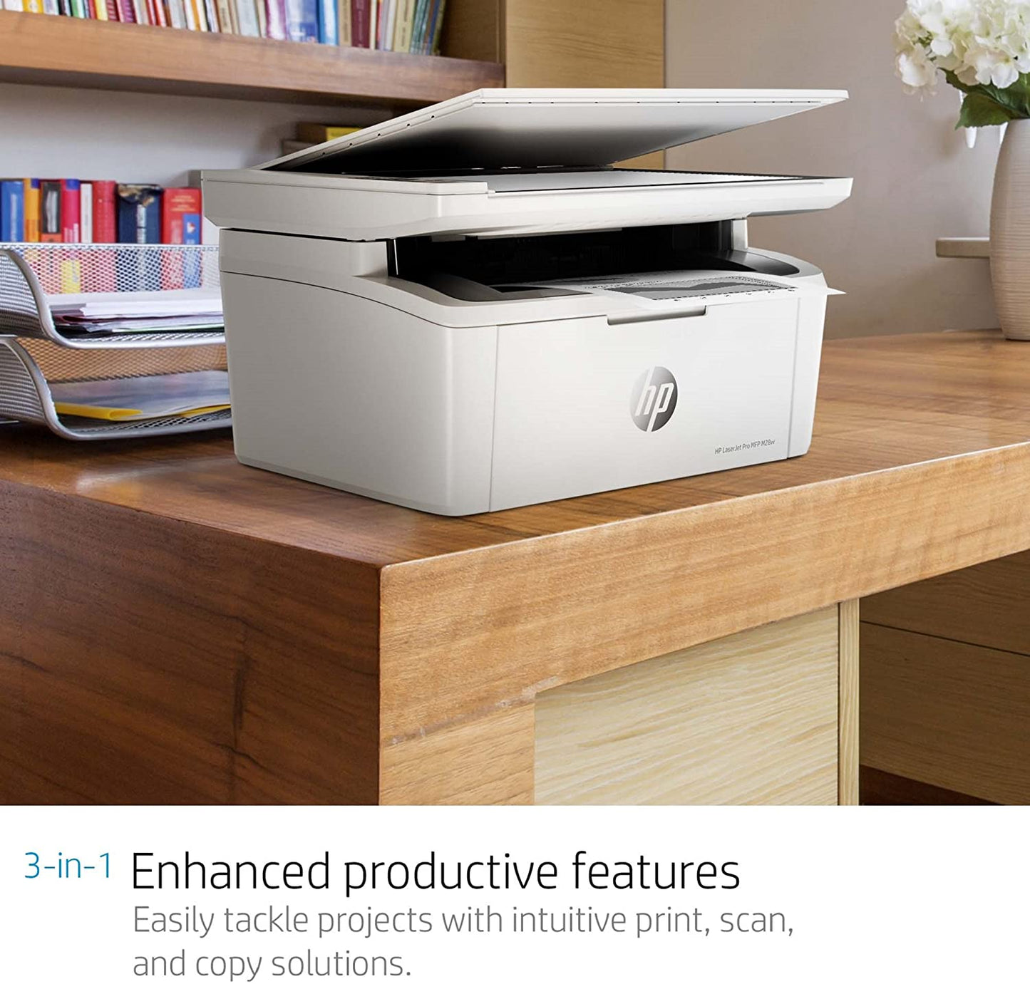Imprimante HP LaserJet Pro MFP 28W - Print - Scan - Copy - Wireless