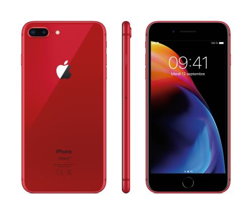 Apple IPhone 8 Plus - 5.5 Pouces - 4G LTE - 64Go Rom - 3Go Ram - 2x 12 Mpx - Garantie 1 Mois
