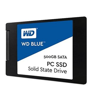 Western Digital SSD interne WD Blue NAND 3D SATA, 500Go