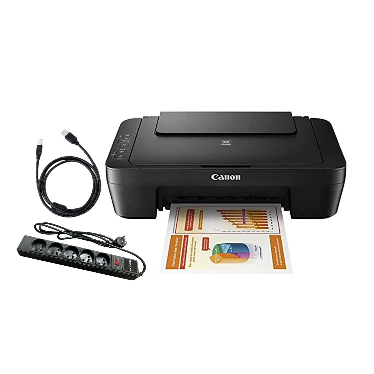 Imprimante Canon Pixma MG2540S multifonctions avec Rallonge + Cable  Offert