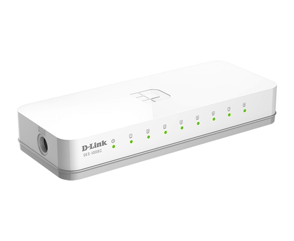 Commutateur D-LINK 8 ports 10/100 DES-1008A