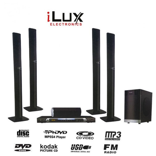 Ilux Home Cinéma 5.1 – LX-509 – Noir