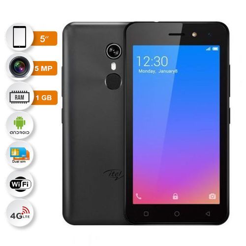 Itel A33 - 5"- 5Mp- 1Go RAM/16Go ROM -2200 Mah -Noir