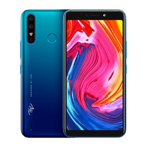 ITEL A36- 2Sim - 5.5''- 5 Mpx/5Mpx- 16Go ROM/1GB RAM - Bleu - Garantie 6 Mois