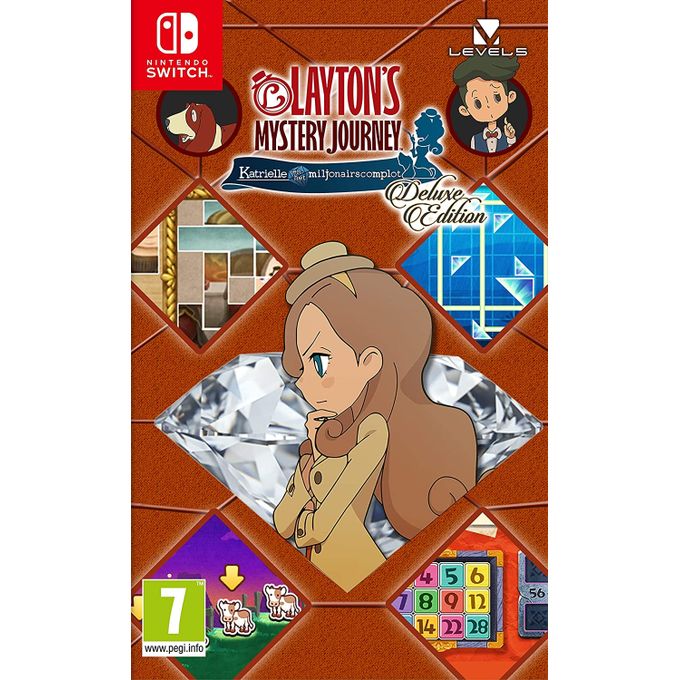 SWITCH L'Aventure LaytonTM : Katrielle Et La Conspiration Des Millionnaires - Édition Deluxe