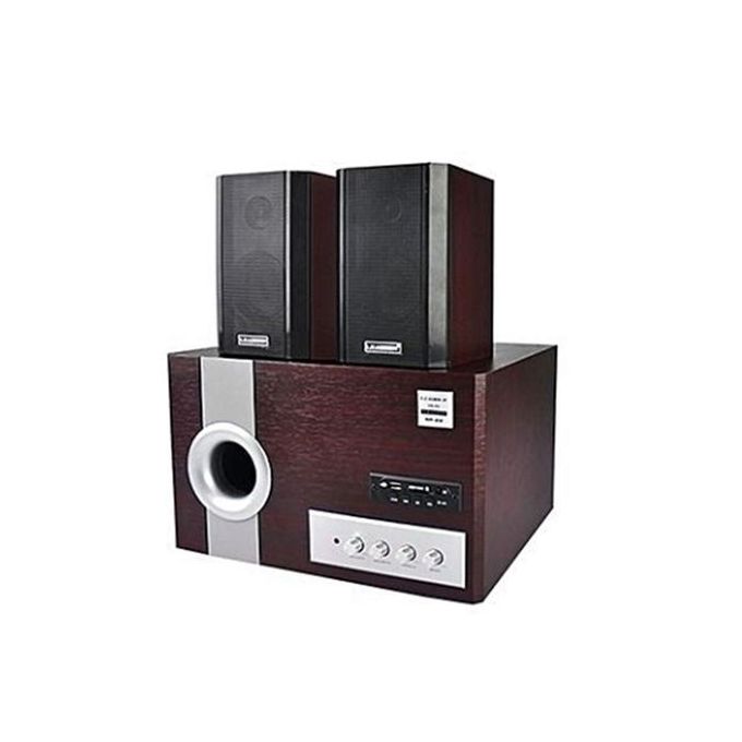 Leadder Haut Parleur Multimédia Bluetooth LEADER CH 3.1 SP-22R. Marron/SP-22B