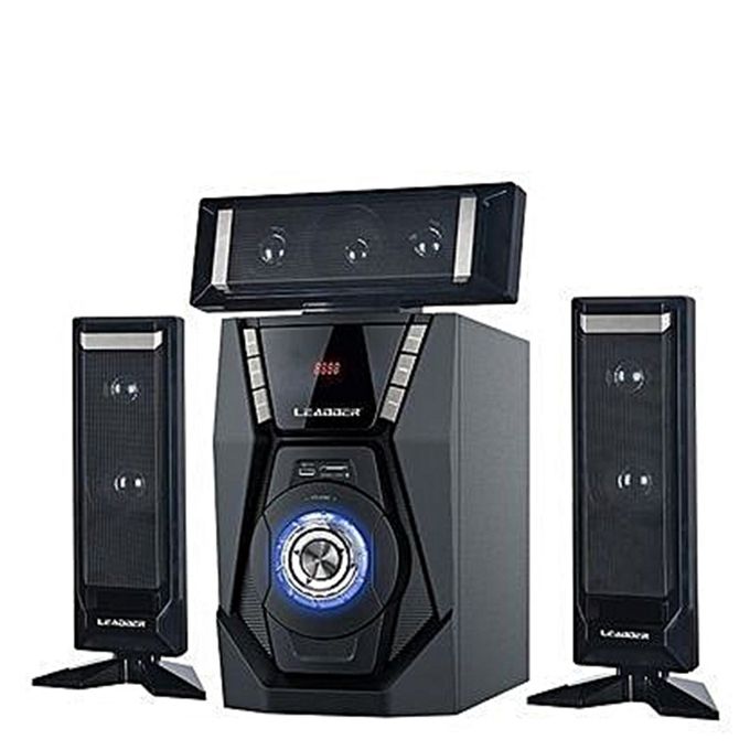 Leadder Home Cinema - SP-313 - 70 W - FM/SD/MMC/USB/Aux/Bluetooth - 12 V - Noir