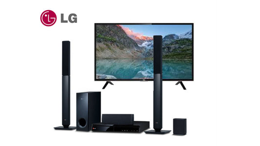 TV SMART 55'' LG + Home cinema 1000W