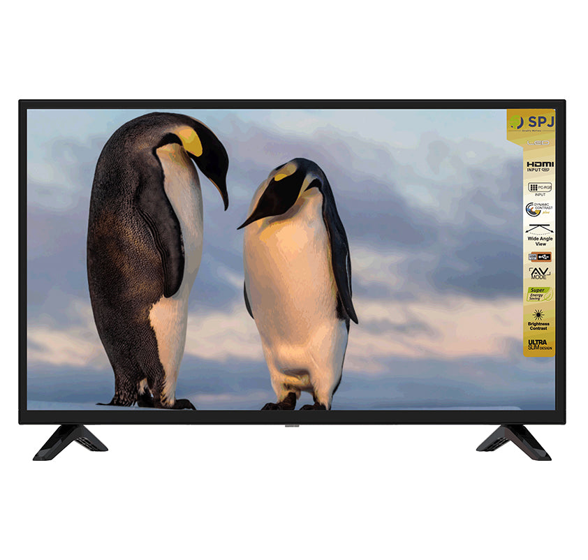 TV LED SPJ - 32 Pouces - HD - Noir DECODEUR INTEGRE