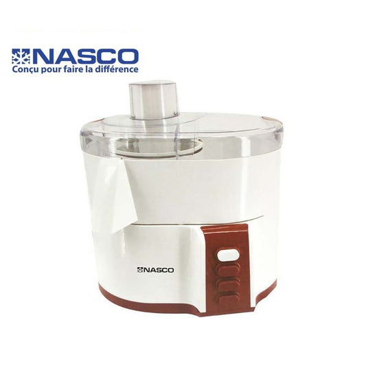 Mixeur Multifonction NASCO  4 en 1 - JE6010-GS - 1000 - 1500 ML - Blanc/Rouge