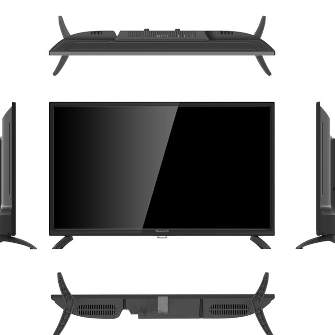 NASCO TV LED - 40 Pouces - HDMI/USB/VGA - Noir - Garantie 3 Mois