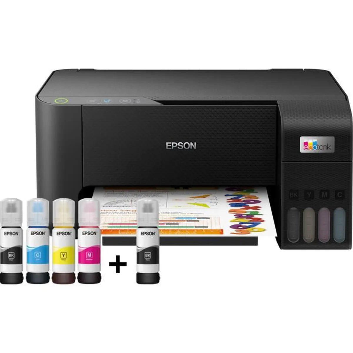 Epson Imprimante à Réservoir D’encre Epson L3210 - Multifonctions - 3 En 1 - Couleur