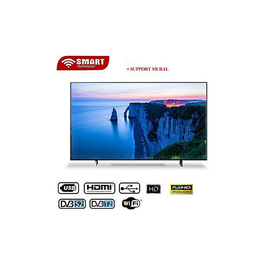 TV Smart 50''Smart Technology’ – STT -5550SE/5018K- FHD - HDMI/USB/AV - Support T2 + S2 – Wifi