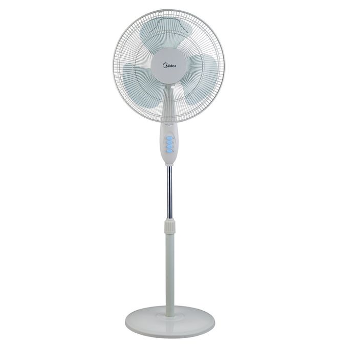 Ventilateur Midea Blanc- 16"- 3Helices Bleu- 50W - VENT_FS40-12P