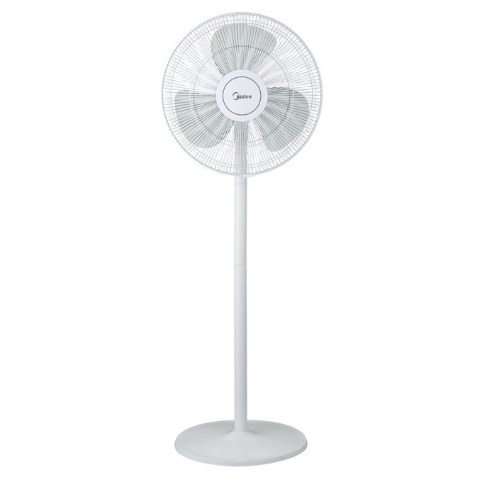 Ventilateur A Pied Midea-3 Helices-Blanc-220-240V - VENT_FS40-18C