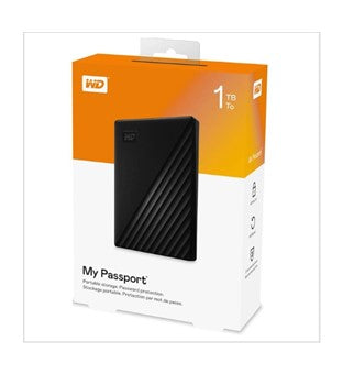 Disque Dur Externe My Passport WD - 1 To/Tb - Noir BLFRI2021